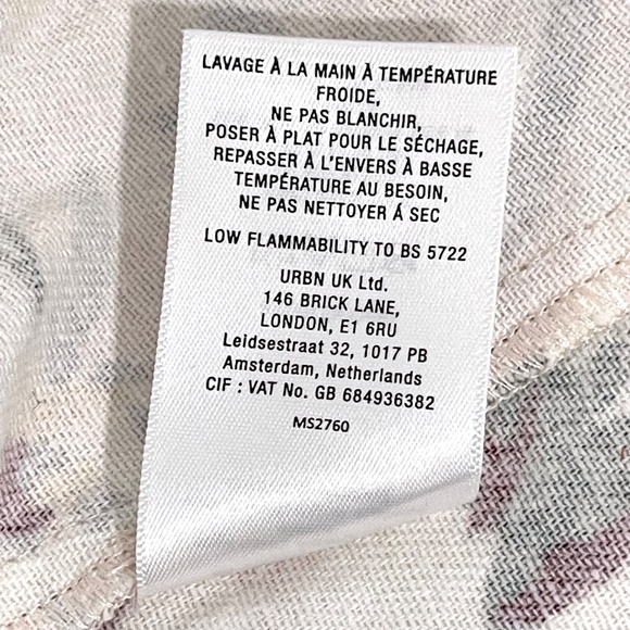 NWT Anthropologie x Mare Mare Pink Floral Mini Puff Sleeve Shirtdress Womens S - Picture 9 of 9